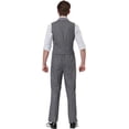 thumbnail image 5 of Men's Ruthless Gangster Costume Adult 1920s Mobster Costume Large, 5 of 7