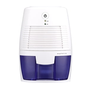Yuksok Déshumidificateur 500ml Compact et portable Mini Air Déshumidificateur pour maison, cuisine,