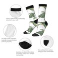 thumbnail image 4 of Fotbe Cute Turtle Calcetas Largas con Estampado para Hombre y Mujer – Calcetas de Compresión Transpirables y Elásticas, Viajar y Uso Diario Talla 5-11, 4 of 6