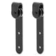 thumbnail image 4 of 10 Piezas Kit de Hardware de de Puerta Corrediza de Gabinete de Acero Al Carbono de 0,63 Pulgadas-0,78 Pulgadas Bisel de la Puerta Corrediza Correderas de Rieles Colgantes, 4 of 6