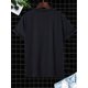 thumbnail image 3 of Camisetas casuales de manga corta con cuello redondo y estampado de cartas de juego para hombre, ideales para verano y tiempo libre., 3 of 7