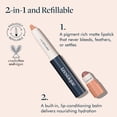 thumbnail image 2 of TRE'STIQUE treStiQue Matte Lip Crayon, Matte Lipstick With Built-in Lip Gloss Balm, 2-in-1 Lip Liner Set With Lip Crayon and Lip Balm, Lipstick and Lip Gloss Balm Lip Kit (Chile Red Refillable), 2 of 6
