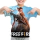 thumbnail image 3 of Camiseta con estampado 3D para niños, camiseta Free Fire 3D, camisetas casuales, camiseta de verano de manga corta con cuello redondo, ropa para niños Y2K, camiseta para niños, 3 of 5