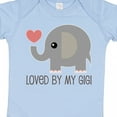 thumbnail image 4 of Inktastic Loved by My Gigi Grandma Boys or Girls Baby Bodysuit, 4 of 5