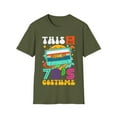 thumbnail image 2 of This Is My 70s Apparel Retro Music Family Novelty Unisex Softstyle T-Shirt, 2 of 7