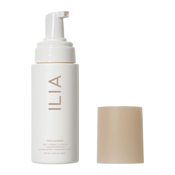 Limpiador ILIA The Cleanse Soft Foaming + Desmaquillante 200 ml