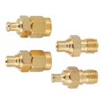 thumbnail image 1 of 4 Conectores Adaptadores MCX A SMA De Latón Niquelado De Impedancia De 50 Ohmios, Adaptador Coaxial RF Para Antena, Escáner De Radio, Equipo De Comunicación Aérea DAB, 1 of 7