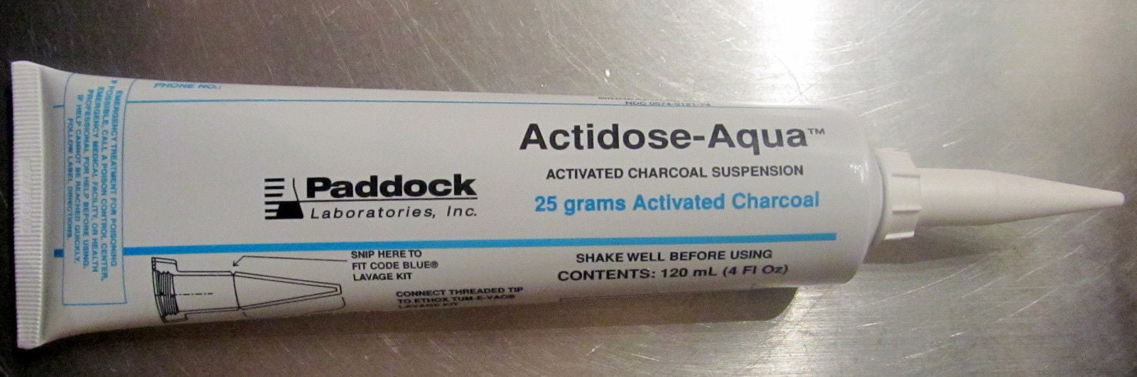 Actidose-Aqua 25 Grams Activated Charcoal, 4 Fl. Oz. - Walmart.com