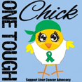 thumbnail image 3 of CafePress - Liver Cancer One Tough Chick Light T Shirt - Men's Classic Graphic T-Shirt, 3 of 4