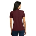 thumbnail image 2 of Sport-Tek L474 Ladies Dri-Mesh Pro Polo Shirt, Maroon, 3XL, 2 of 5