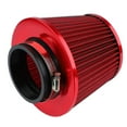 thumbnail image 4 of Filtro de aire del coche Filtración potente de alto flujo 16 Soporte de forma radial Filtro de entrada de aire para vehículo Rojo Jadeshay A, 4 of 8