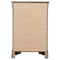 thumbnail image 4 of Louis Phillipe II Gray 5 Drawer Chest of Drawers (31 in L. X 16 in W. X 48 in H.), 4 of 5