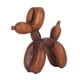 thumbnail image 4 of Adorno de animal con globo de escritorio, escultura de perro con globo, globo de escritorio de imitación, decoración para perro, globo de grano de madera, estatua de perro, experiencia incomparable, 4 of 9