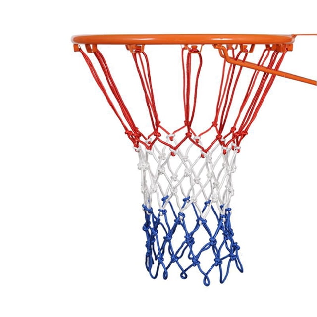Reemplazo de red de baloncesto de servicio pesado - Antilatigazo para todo tipo de clima, se adapta a llantas estándar para interiores o exteriores - 12 bucles JAMW Sencillez