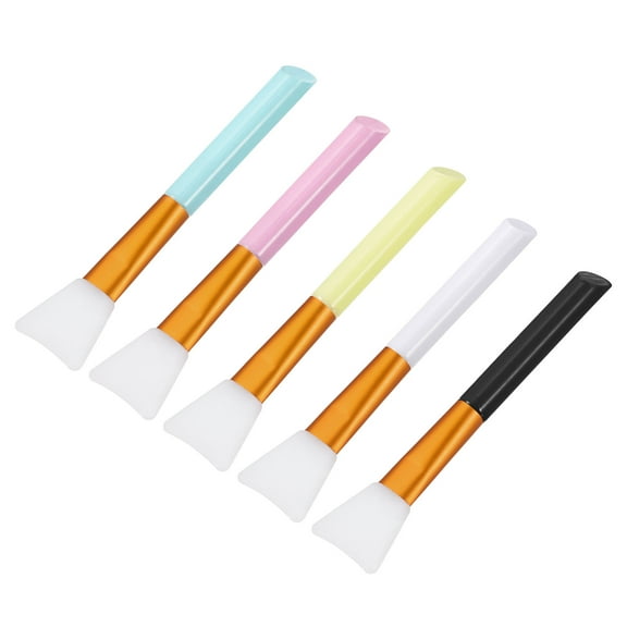 Uxcell Silicone Epoxy Brushes Applicator DIY Brush for Making Epoxy Glitter Tumbler, 5 Pack