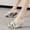 White, variant on Mia Sandals Women's Wedge Sandals Fashion Open Toe Platform Sandals Womens Strap Sandals on Clearance