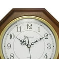 "Timekeeper Essex Modern Pendulum Wall Clock, 18.75"", Faux Wood