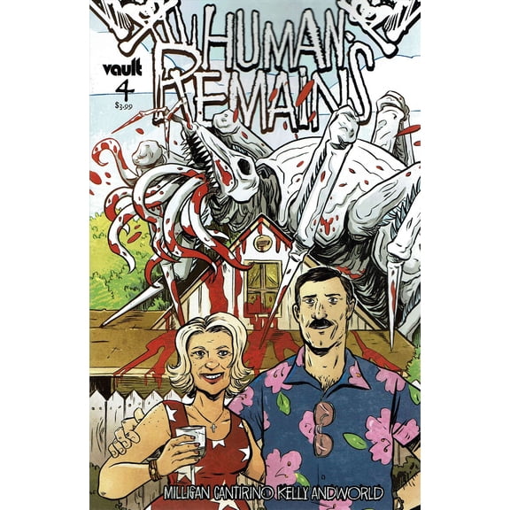 Human Remains (Vault) #4 VF ; Vault Comic Book
