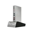 thumbnail image 2 of IOGEAR met(AL) Vault Dock USB Station 3.0 Docking with built-in Backup Drive Enclosure - Station d'Accueil - USB - DVI, HDMI - Gime, 2 of 5