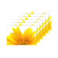 thumbnail image 4 of MKHERT Sunflower Modern Flourishing Yellow Summer Flower Placemats Table Mats for Dining Room Kitchen Table Decoration 12x18 inch,Set of 6, 4 of 4