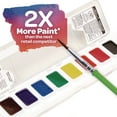 thumbnail image 3 of Crayola Washable Watercolor Set, 8-Colors, Back to School Supplies for Kids, Classroom Essentials for Teachers, 3+, 3 of 5