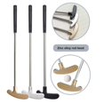 thumbnail image 5 of 1 Set Mini Golf Putter Club with 2 Golf Balls TPR Grip Right Left Handed Stainless Steel Golf Club Kids Adults Table Game Golf Putter Training-M, 5 of 5