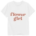 thumbnail image 3 of Shirts for Girls Cotton T-Shirts Children's Fashionable Casual Letter Round Neck Short Sleeved T Shirt Top, 3 of 3