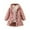 Pink, variant on Girls Winter Jacket,Coat Girls Hooded Long Waist Tie Casual Outerwear for Autumn Winter,Jackets,Pink,4-5 Years