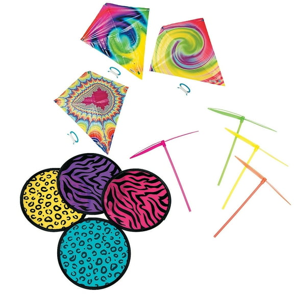 Flying Toys Kit - 36 Pc