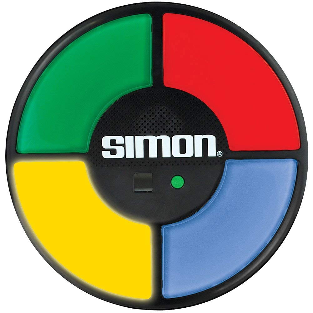 Electronic Simon Classic Memory Light Sound Says Vintage Game Box Basic Travel 