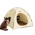 thumbnail image 1 of 4-Season Pet Tent, Pops-Up Tent for Dogs Cats, Washable Waterproof Cat & Dog Bed for Indoor Outdoor, 1 of 5