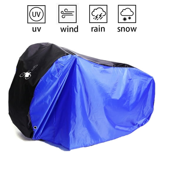 NEVERLAND Bike Cover Bicycle Cover Heavy Duty Tear Resistant Bike Covers Outdoor Storage Waterproof Rain Sun UV Dust Wind Proof Universal Fit with Windproof Buckles & Elastic Design