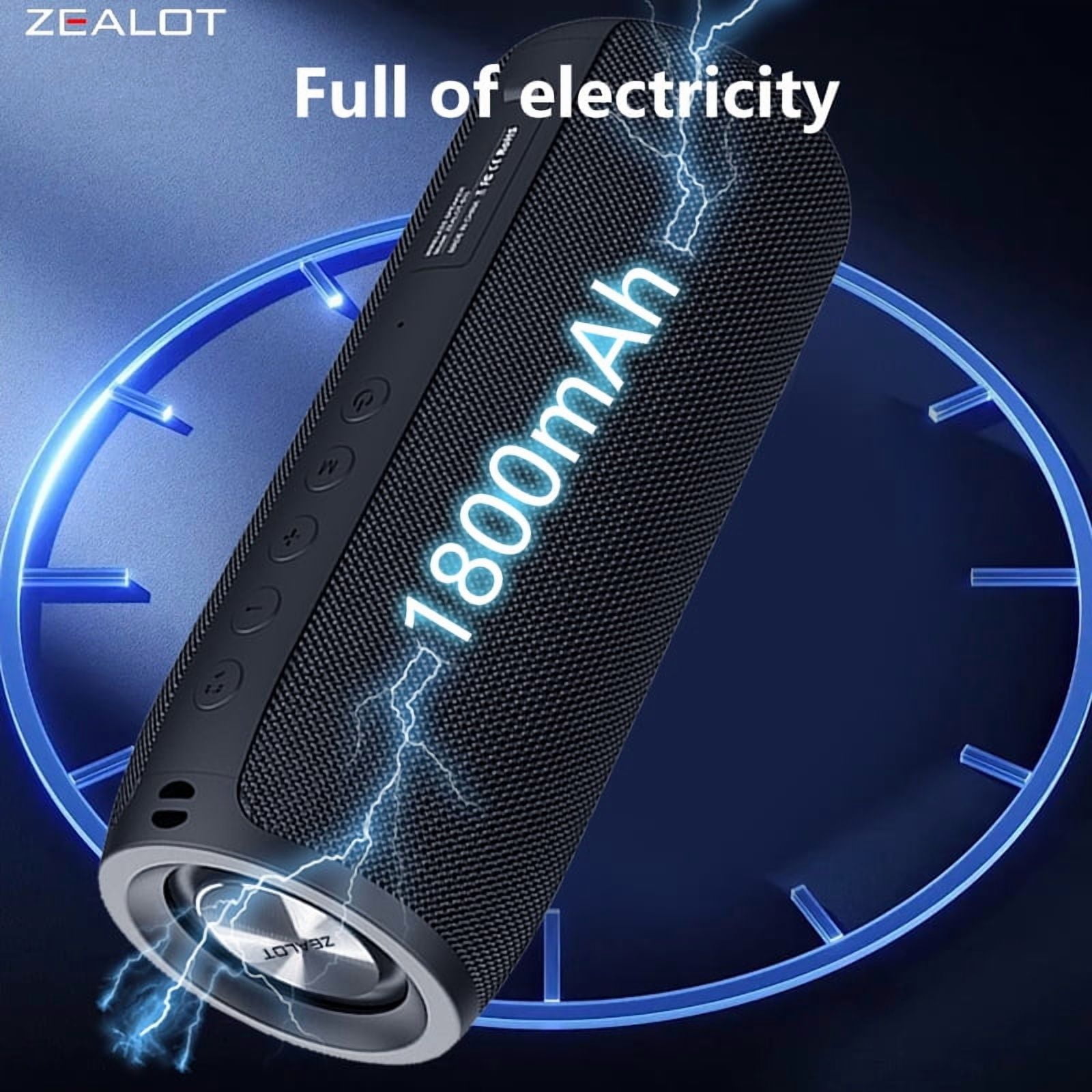 ZEALOT S51 20W wireless speaker, portable dual-speaker subwoofer