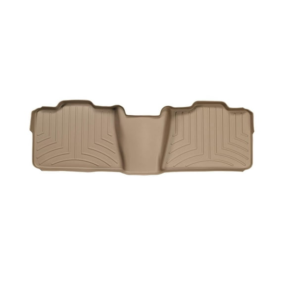 WeatherTech Custom Fit FloorLiners compatible with Explorer, Mountaineer - 2nd Row, Tan