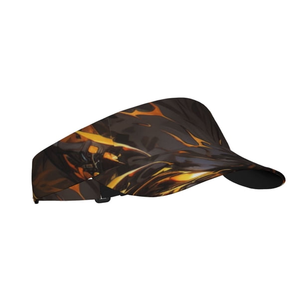 Balery Cool Black Gold Dragon Gorra deportiva con visera ajustable para mujer y hombre (talla única)