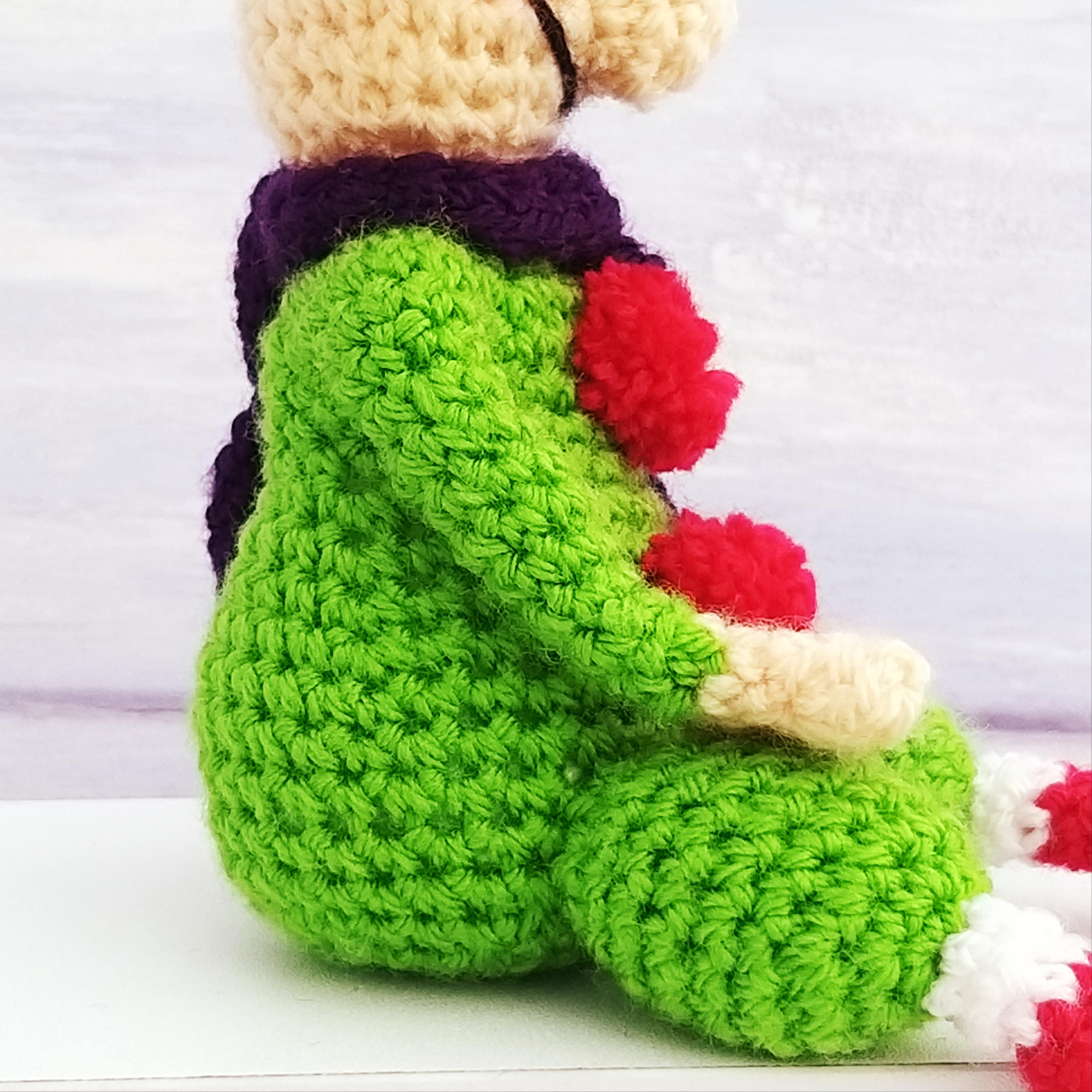 Elves Crochet Kit - Christmas Elf Cute Crochet Toy Amigurumi Craft Kit