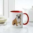 thumbnail image 4 of CafePress - Sitting Bulldog - 11 oz Ceramic Mug - Novelty Coffee Tea Cup, 4 of 4