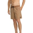 thumbnail image 3 of Volcom Men's 17" Elastic Waist Surf Swim Trunks – Quick-Dry Boardshorts with Drawstring and Back Pocket, Size-XXL, Color-COCONUT SHELL, 3 of 7