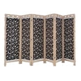 thumbnail image 2 of Biombo MARDAM Mampara DE Madera DE Pino Natural 6 Paneles, 2 of 2