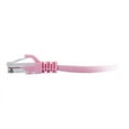 thumbnail image 3 of C2G 1ft Cat6a Snagless Unshielded (UTP) Network Patch Ethernet Cable-Pink - Patch cable - RJ-45 (M) to RJ-45 (M) - 1 ft - UTP - CAT 6a - molded, snagless, stranded - pink, 3 of 3