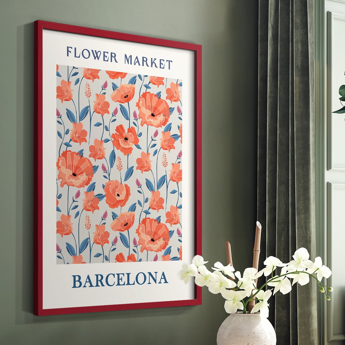 Matisse XXV Framed Print - Solid Wood