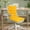 Yellow, variant on EazyTech Non-Slip Tufted Seat Cushion with Back Support High Back Rocking Chair Cushion for Outdoor/Indoor Office Car Home Dining Room Kitchen Patio Black