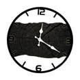 thumbnail image 4 of Wall Clock Silent Wall Clock Decorative Clock Easy Read Wood Material for Farmhouse Bedroom Office, 4 of 9