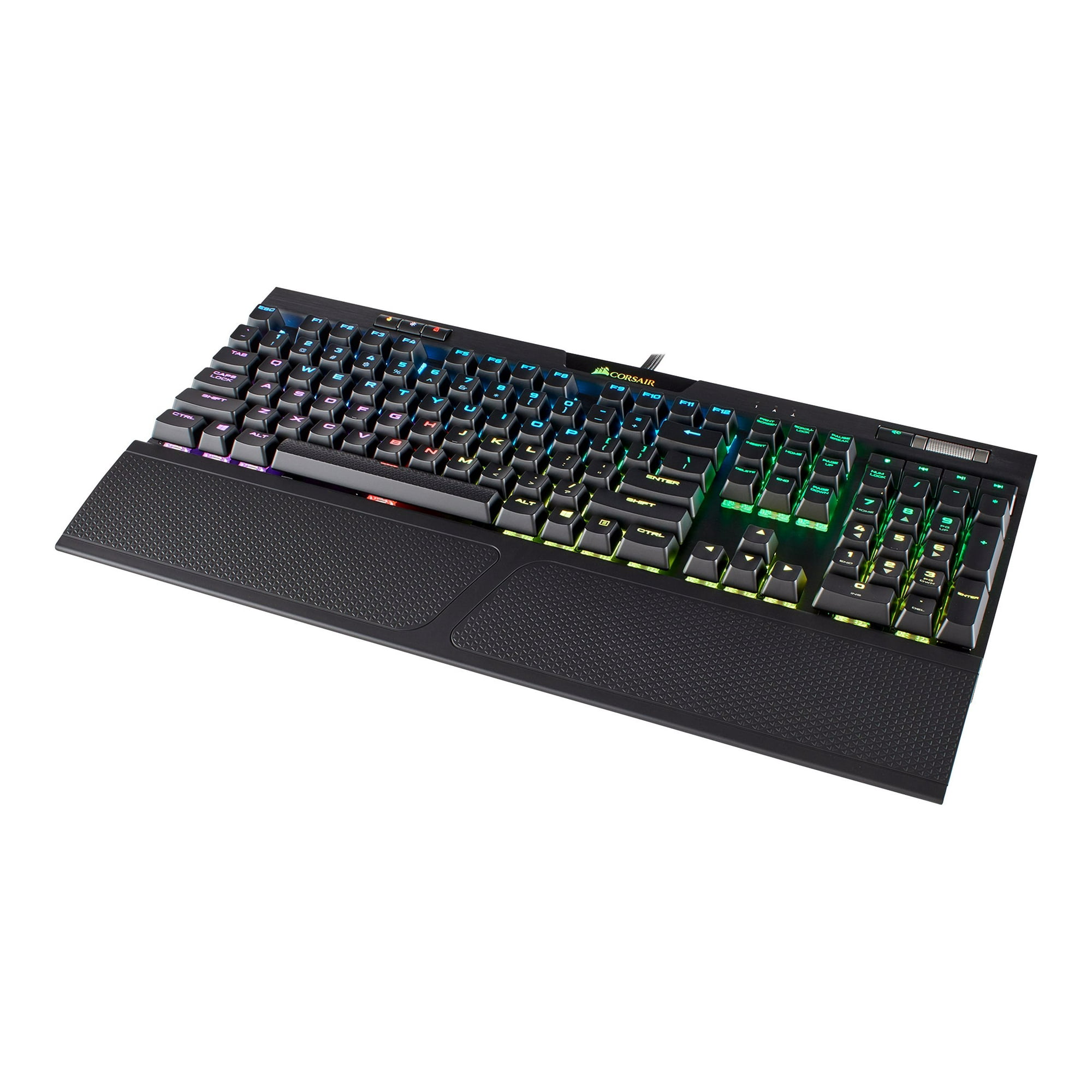 CORSAIR Gaming K70 RGB MK.2 RAPIDFIRE Mechanical - Keyboard - backlit - USB - US - key switch: CHERRY MX Speed | Walmart