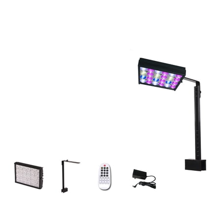 60cm-150cm WRGB LED Aquarium Light With Timer Powerful Fish Tank Light Aquariums Decor Lighting Fresh Planted Lights Easy to Install