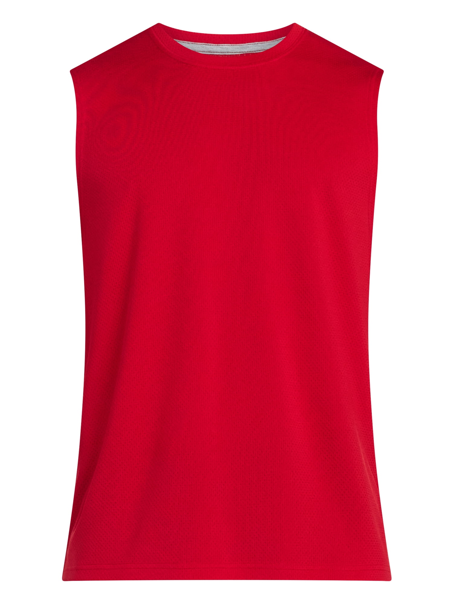 Athletic Works Men’s Sleeveless Mesh Muscle Tee, Sizes XS-5XL