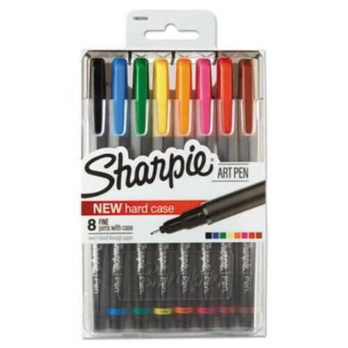 Assorted Colors Sharpie Art Pens Fine Point 1983967 24 Count 