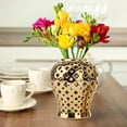 thumbnail image 3 of 2x Tarro de Jengibre de Cerámica con Tapa, Florero, Tarro de Almacenamiento de , Tarros de Decorativos, Centro de Mesa para Dormitorio,, 3 of 9