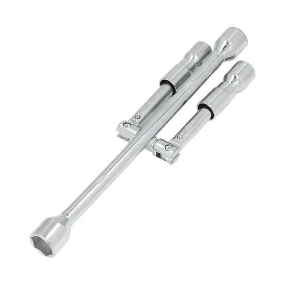 Cross Socket Wrench, Folding Lug Spanner Labor Saving Multifunctional For Machinery Repairing