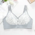 thumbnail image 5 of Admvng Womens Bras Oversized Bra Without Steel Rims Printed Underwear, Size S-5XL, 5 of 8